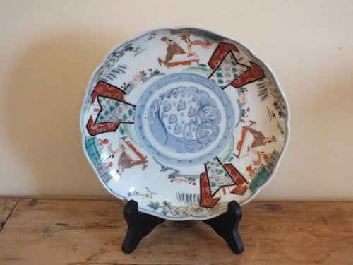 Assiette ancien émaillée - +,