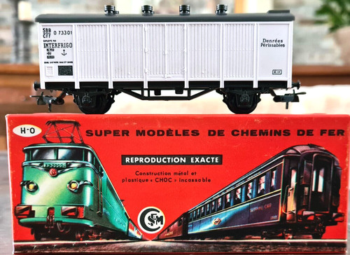 Smcf réf 103 wagon - ho, inter