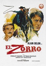 ZORRO - Affiche de Cinéma - Poster du Film - Alain Delon