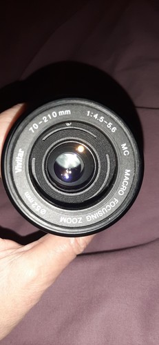 Objectif vivitar 210 - objectif, mm