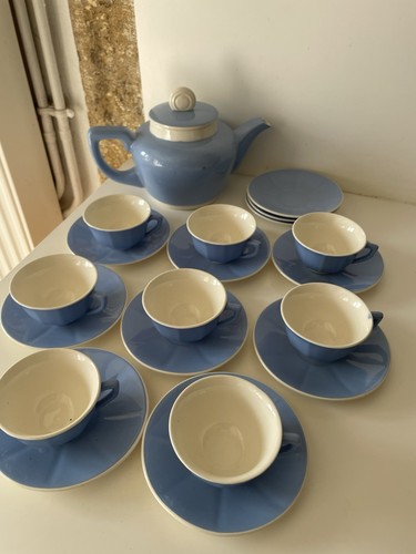 Théière tasses digoin - théière, 8