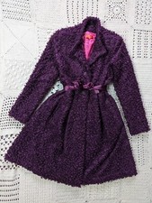 Manteau princesse française Antoine & Lili fausse fourrure violette violette 6 8 UK