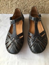 Sandales tout cuir Pikolinos femme T36 bleu marine