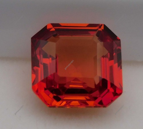 Saphir orange naturel - 9,60, ct