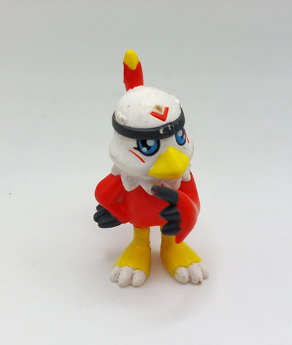 Figurine digimon hawkmon - figurine,