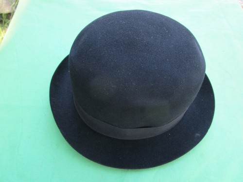 Ancien chapeau melon feutre