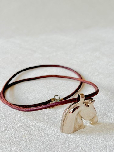 Hermès pendentif cheval - pendentif,