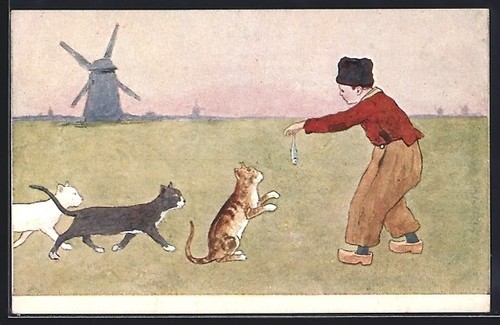 Carte postale artiste - carte,