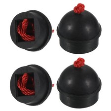 Queue Craie Support, 4 Paquet Antidérapant Billard Queue Pointes Noir