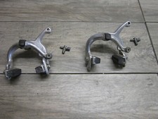 ÉTRIERS DE FREIN alu CHROMER " CLB " an 80 BRILLANT ANCIENS VÉLO VINTAGE