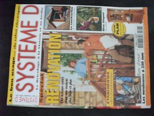 ** Système D n°646 Plan meuble vitrine d'angle / Dossier rénovation 