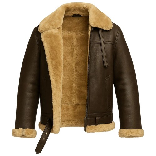 Veste cuir aviateur - cuir,