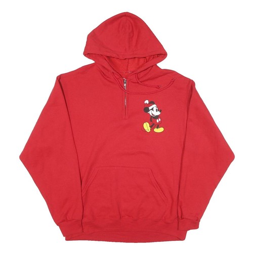 Hoodie rouge mickey mouse - hoodie, pour