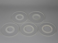 Ensemble de scène de table ronde inserts en verre pour microscope Reichert