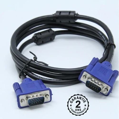 Câble vidéo vga mâle - vidéo,