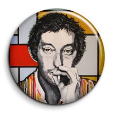 Serge Gainsbourg 12 - Badge