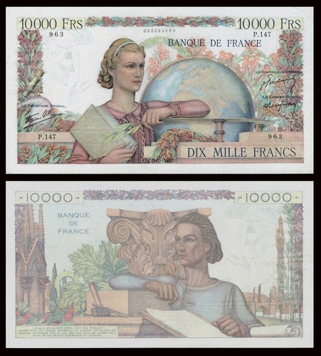 Billet france 10000 - billet,