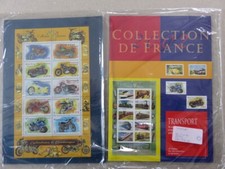 France 2000-2002 - Neuf - Collection de France Transport x3 Blocs BF N° 30+38+51