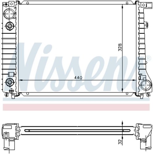 Radiateur moteur - moteur,