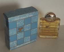 Miniature Courrèges in Blue Eau de Toilette 5 ml avec boite en très bon état 