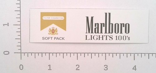 Marlboro lights 100 soft - marlboro, 100's
