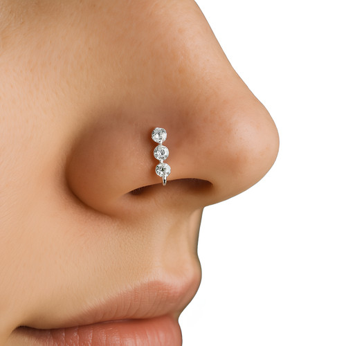Bague nez petit cristal - bague,