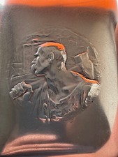 Etui à cigarettes Art Déco Henri Huguenin Locle Suisse argent signé et poinçonné