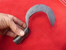 coupe gui emondoir en fer forge de jardinier horticulteur  outil ancien n°10