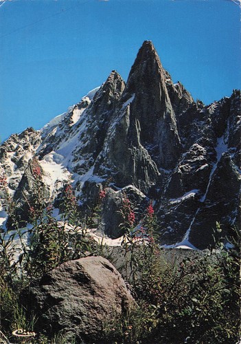 Chamonix mont blanc dru - blanc,