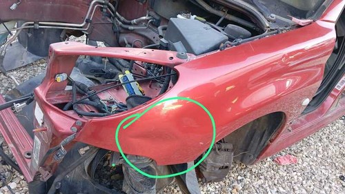 Aile gauche peugeot 206 xs - aile,