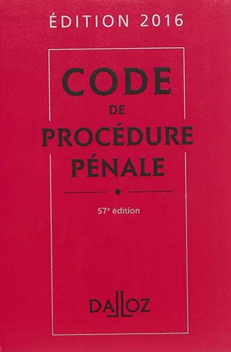 Code procédure pénale - de,