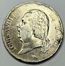 5 Francs Louis XVIII 1824 B