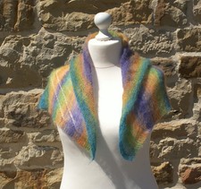 Châle mohair et soie et