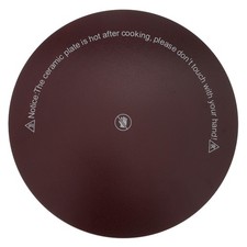 Plaque en verre pour plaque à