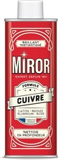 Miror Cuivre - Nettoyant Métaux – Cuivre, Laiton, Bronze, Aluminium& Acier 250mL