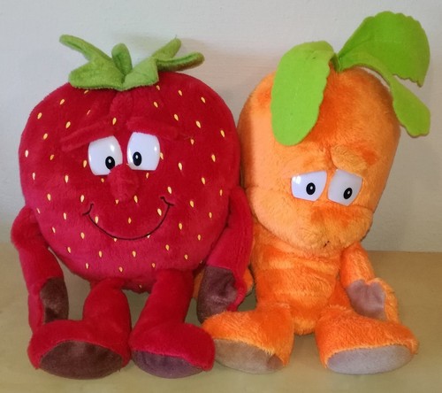 Peluche vitamines coop fraise - coop,
