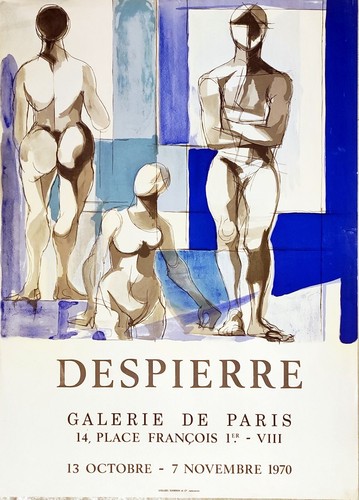Affiche lithographiée jacques - affiche,