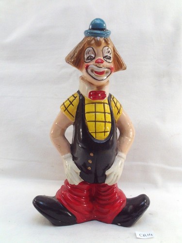 Ancien clown terre cuite - ancien,
