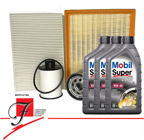 Kit entretien 4lt huile mobil - kit, +4lt