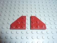 Dkred plate 2450 lego star - lego,