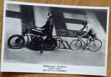 Cyclisme ancienne Carte