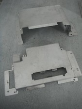 lot 2 capots métalique carte