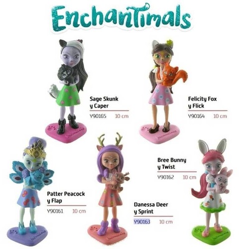 Enchantimal mini poupées - enchantimal,