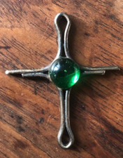 Ancien Petit Crucifix stylisé