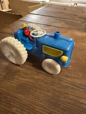 JOUET DE BAZAR TRACTEUR  PLASTIQUE 14 CM