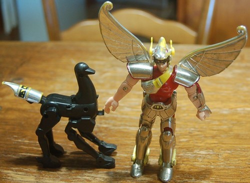 Figurine saint seiya - seiya, pegase