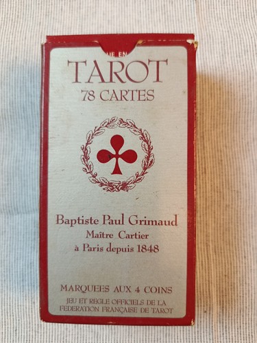 Jeu tarot grimaud vintage - jeu,