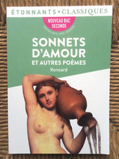 Livre Sonnets d'amour et autres poèmes de Pierre de Ronsard