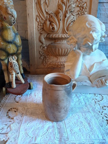 Pot ancien faïence - ,