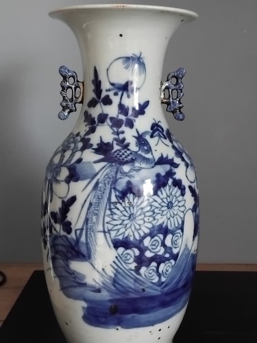 Chine ancien vase balustre